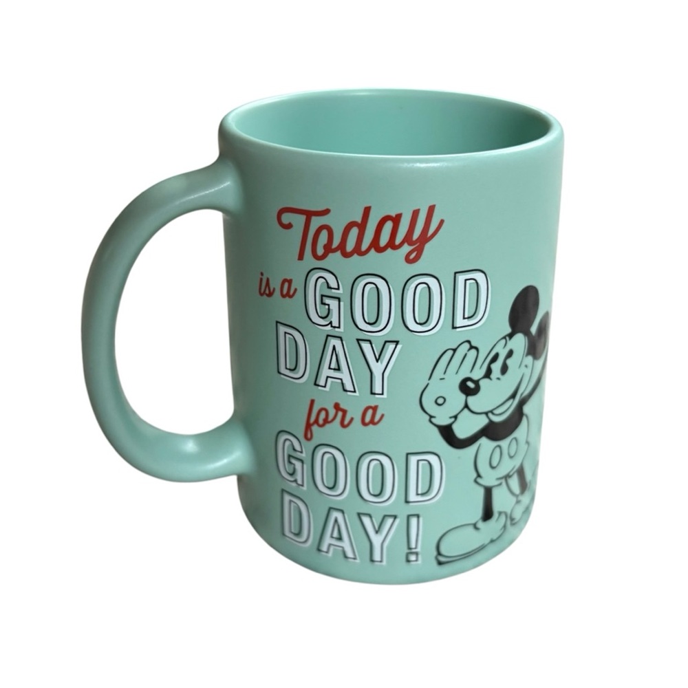 Disney Parks Mickey Mouse Good Day Stoneware Mug